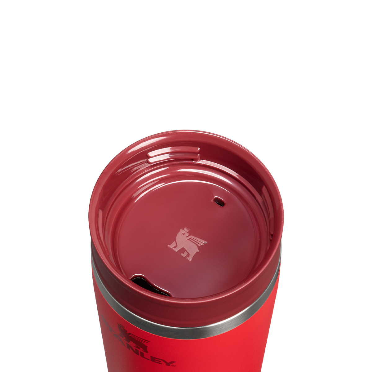 Kubek termiczny Stanley Cafe TO-GO 0,35L z własnym nadrukiem, kolor Chili