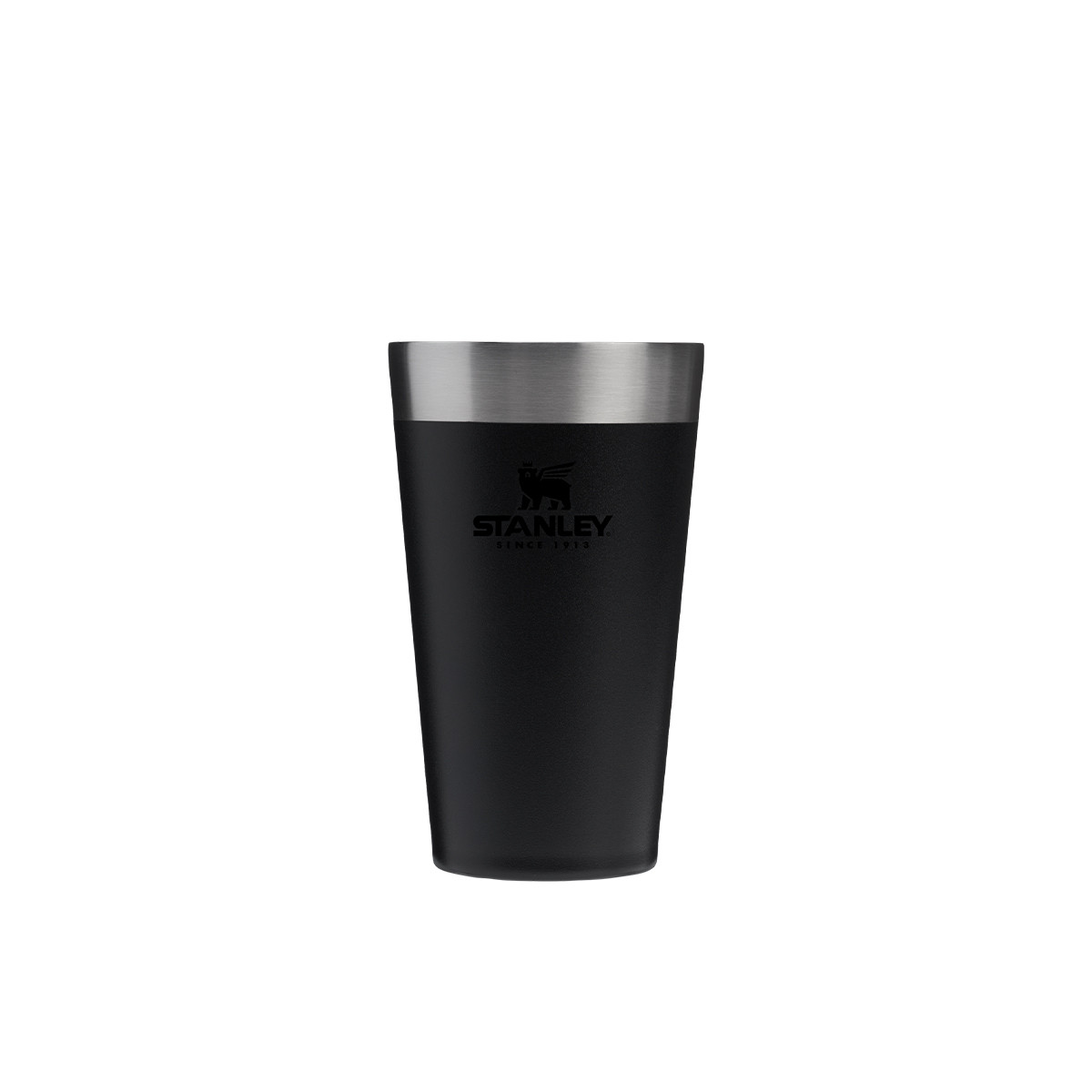 Kubek Stanley Stacking Tumbler 0,47 L z własnym nadrukiem, kolor Black 2.0