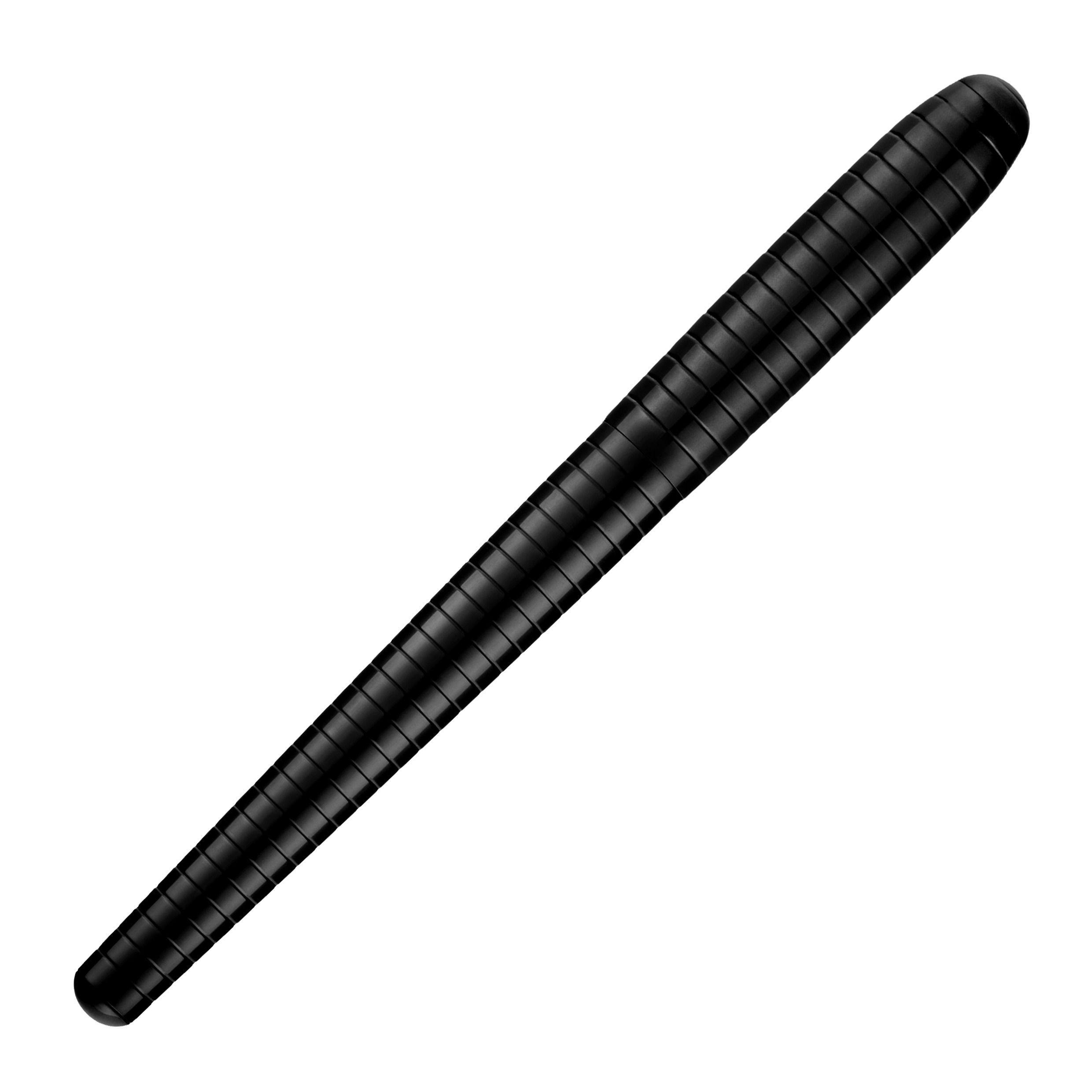 Pióro kulkowe Contour Soft Bauhaus Czarny z własnym nadrukiem, kolor Czarny