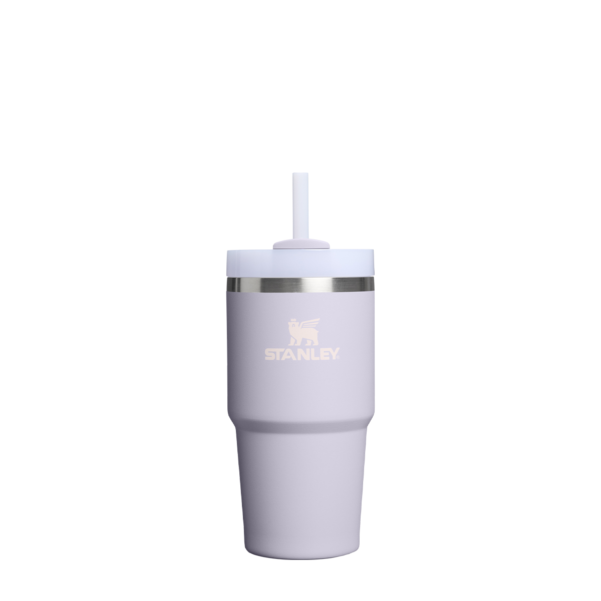 Stanley Quencher H2.O FlowState 0.6 L z własnym nadrukiem, kolor Purple Dust