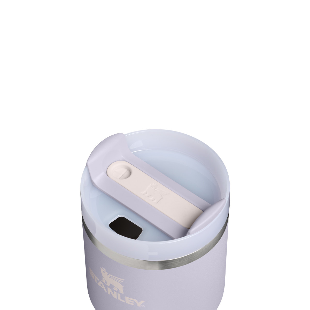 Stanley Quencher H2.O FlowState 0.6 L z własnym nadrukiem, kolor Purple Dust