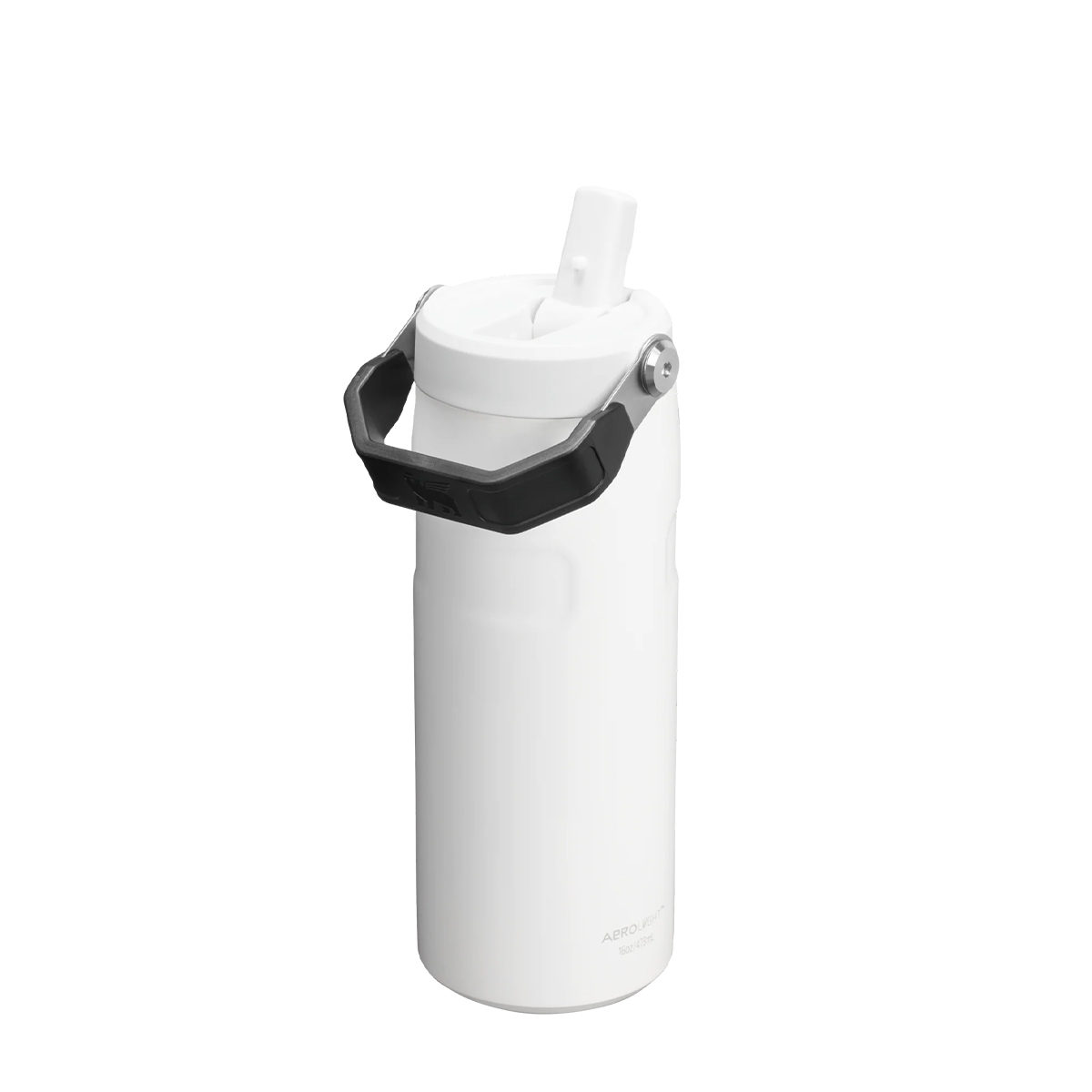 Butelka The IceFlow Bottle Flip Straw 2.0 0.47L z własnym nadrukiem, kolor Chalk