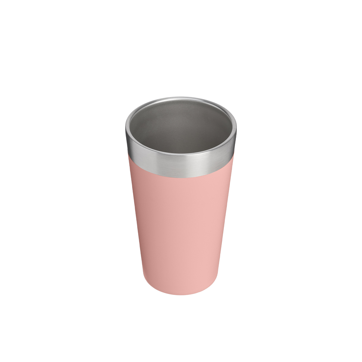 Kubek Stanley Stacking Tumbler 0,47 L z własnym nadrukiem, kolor Peach Rose