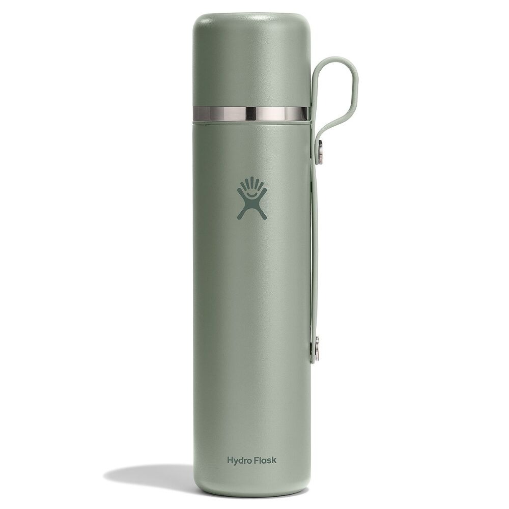 1063 ML HOT FLASK AND CUP AGAVE z własnym nadrukiem, kolor Agave