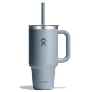 946 ML TRAVEL TUMBLER CLEAR LID SHALE GRAY z własnym nadrukiem, kolor Shale Gray