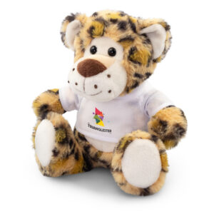 Pluszowa pantera | Kerry z własnym nadrukiem, kolor brązowy