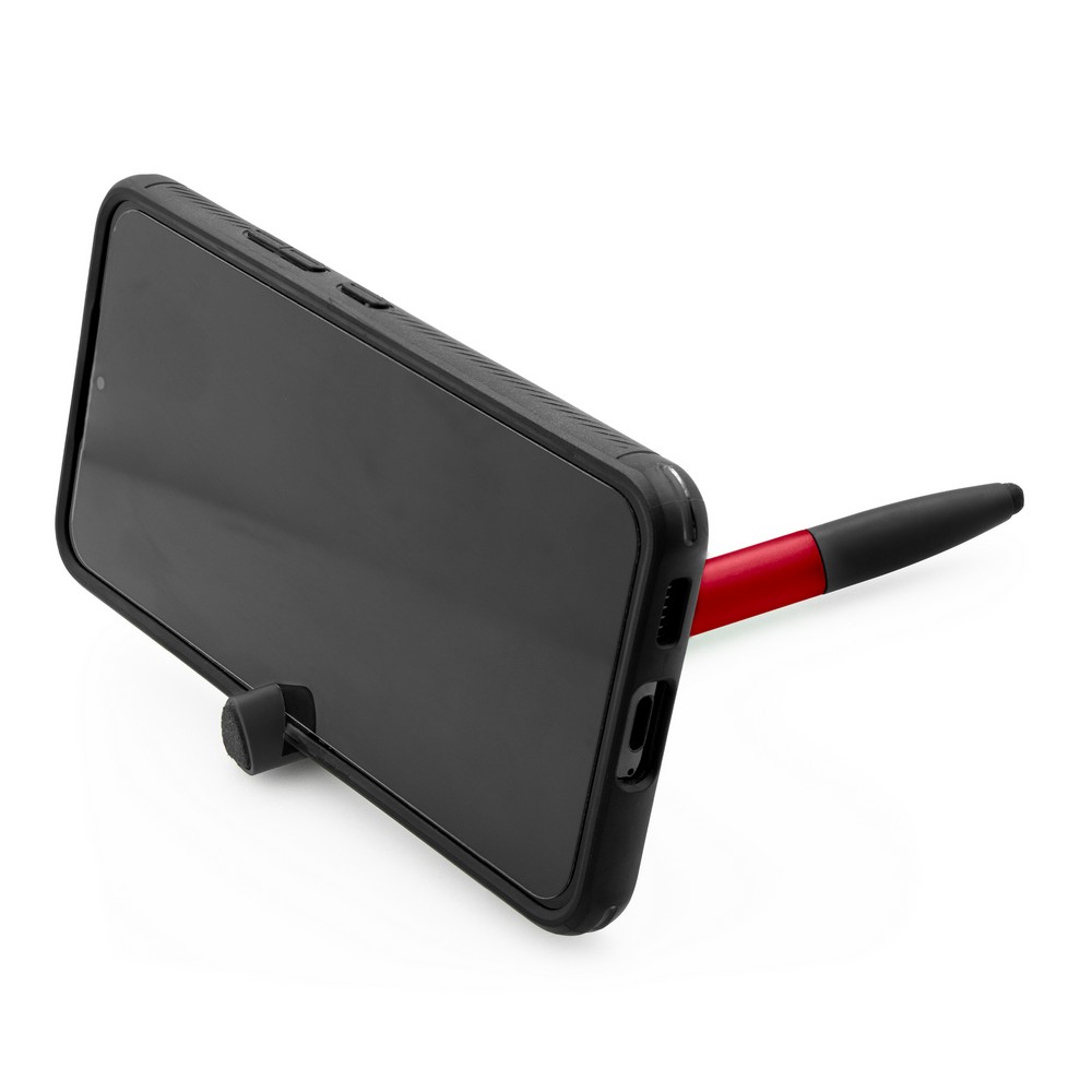 Długopis wielofunkcyjny, touch pen, stojak na telefon, czyścik do ekranu, linijka, śrubokręty | Tonu z własnym nadrukiem, ko…