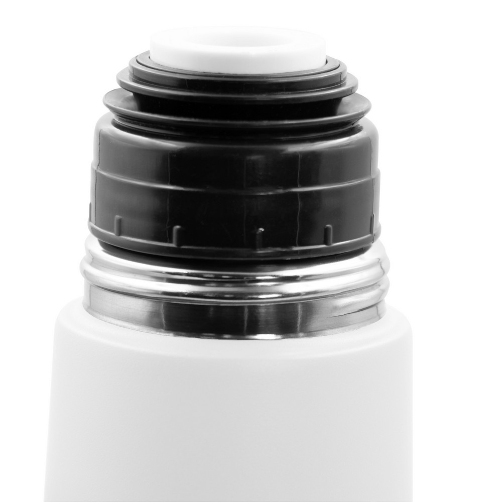 Termos 500 ml | Olympe z własnym nadrukiem, kolor biały