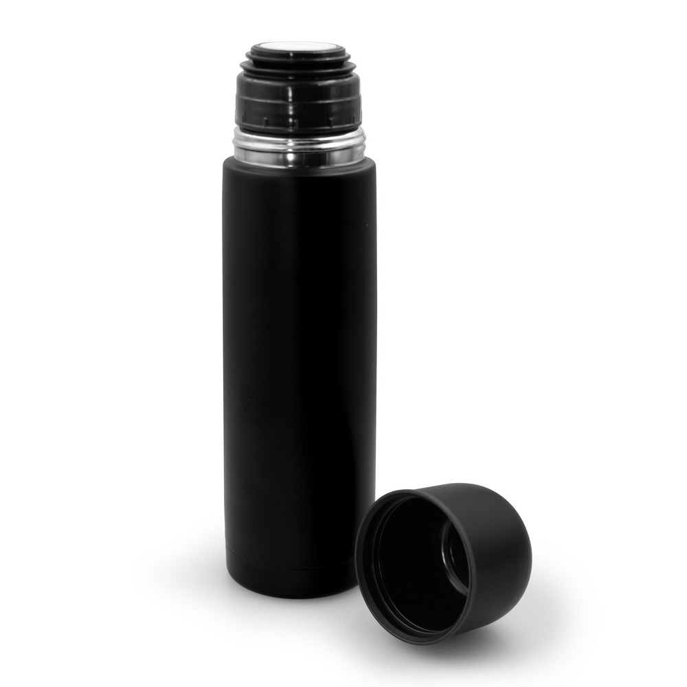 Termos 500 ml | Olympe z własnym nadrukiem, kolor czarny