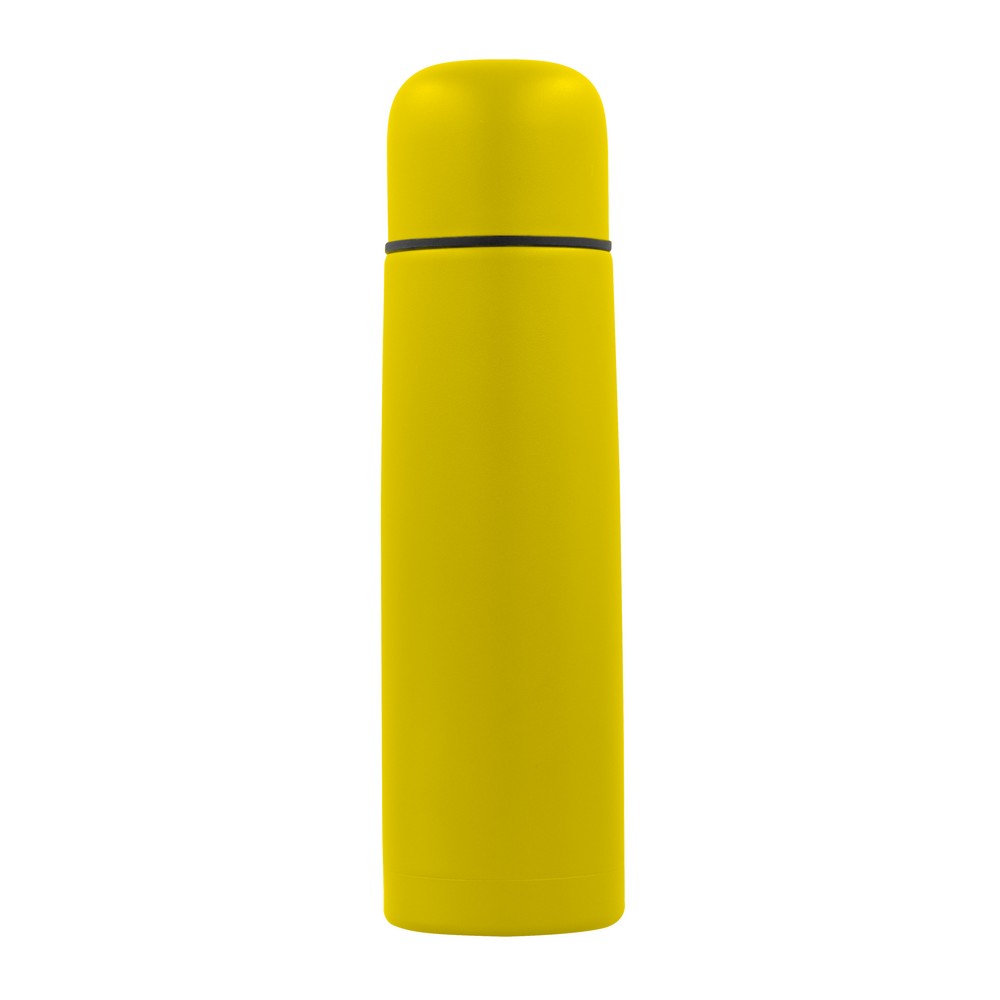 Termos 500 ml | Olympe z własnym nadrukiem, kolor żółty