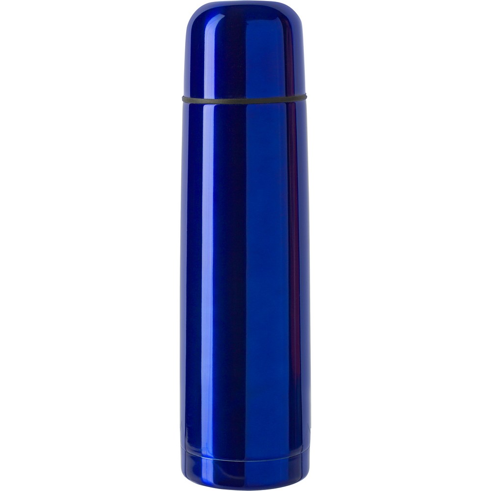 Termos 500 ml z własnym nadrukiem, kolor granatowy
