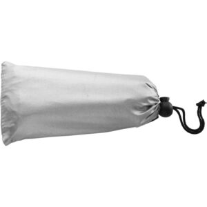 Osłona przeciwsłoneczna do samochodu, składana z własnym nadrukiem, kolor srebrny