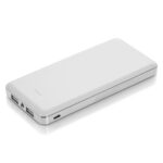 biały Power bank 12000 mAh z lampką | Sawyer