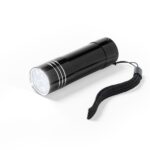 czarny Latarka 9 LED