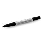 szary Długopis wielofunkcyjny, czyścik do ekranu, linijka, stojak na telefon, touch pen, śrubokręty