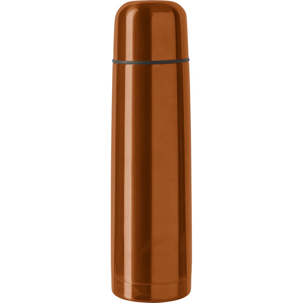 Termos 500 ml z własnym nadrukiem, kolor pomarańczowy