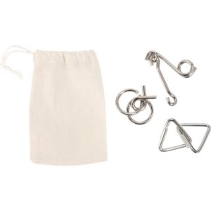 Zestaw gier zręcznościowych z własnym nadrukiem, kolor beżowy