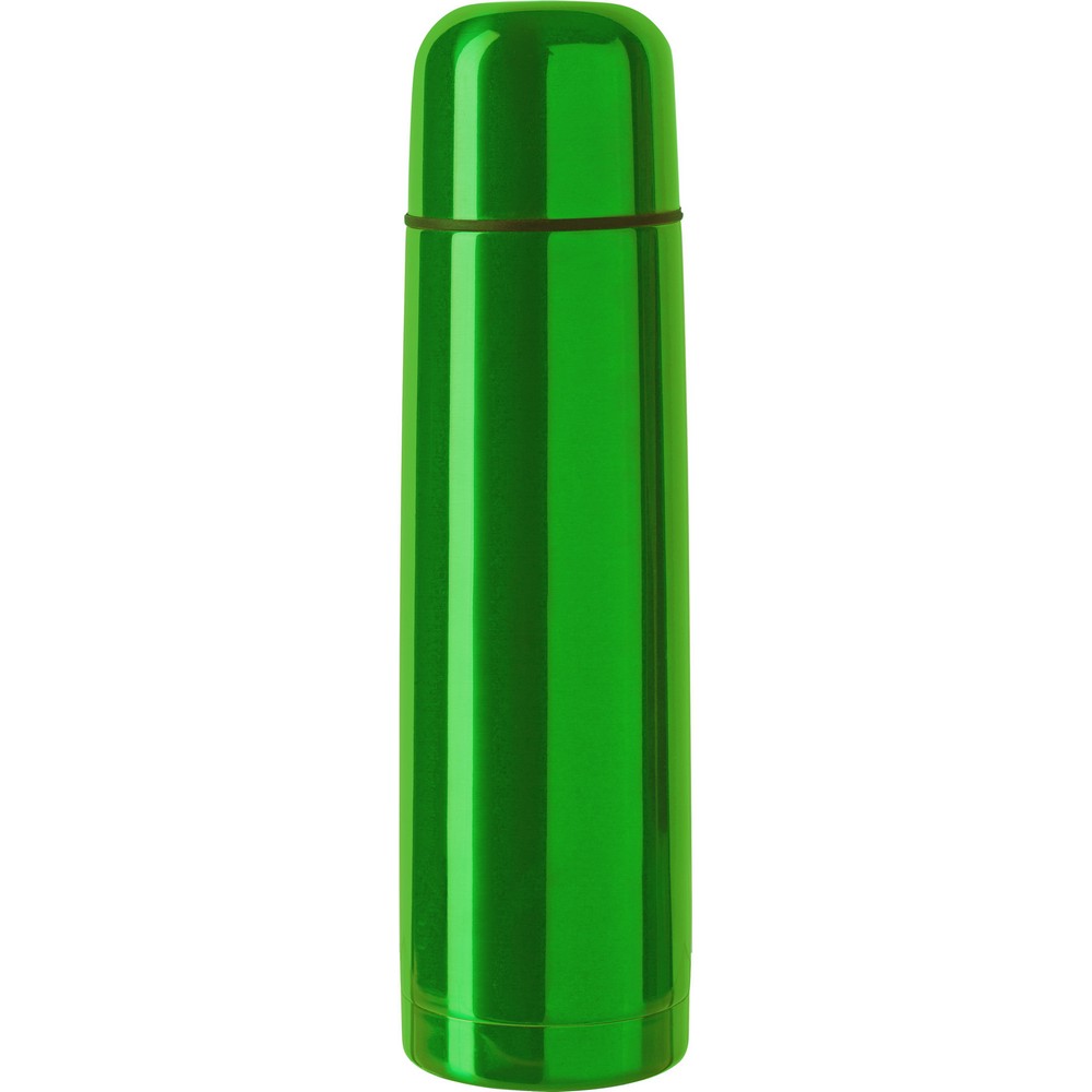 Termos 500 ml z własnym nadrukiem, kolor zielony