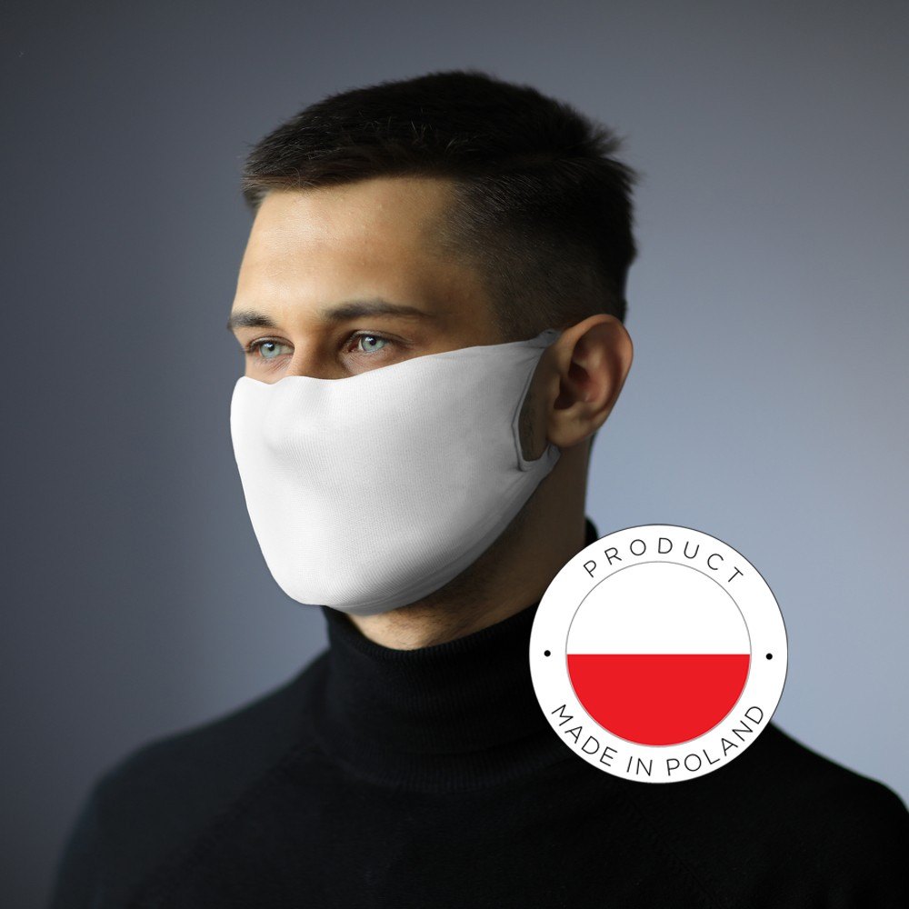 Zestaw w pudełku, pojemnik na płyn do dezynfekcji, maseczka wielokrotnego użytku z miejscem na filt… z własnym nadrukiem, ko…