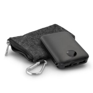 Power bank 10000 mAh Air Gifts | Daniel z własnym nadrukiem, kolor czarny