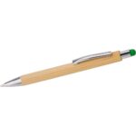 zielony Bambusowy długopis, touch pen
