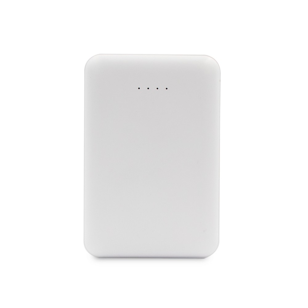 Power bank 10000 mAh | Hart z własnym nadrukiem, kolor biały