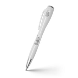 Długopis, lampka LED | Stephen z własnym nadrukiem, kolor biały