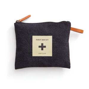 Apteczka VINGA Asado z własnym nadrukiem, kolor czarny