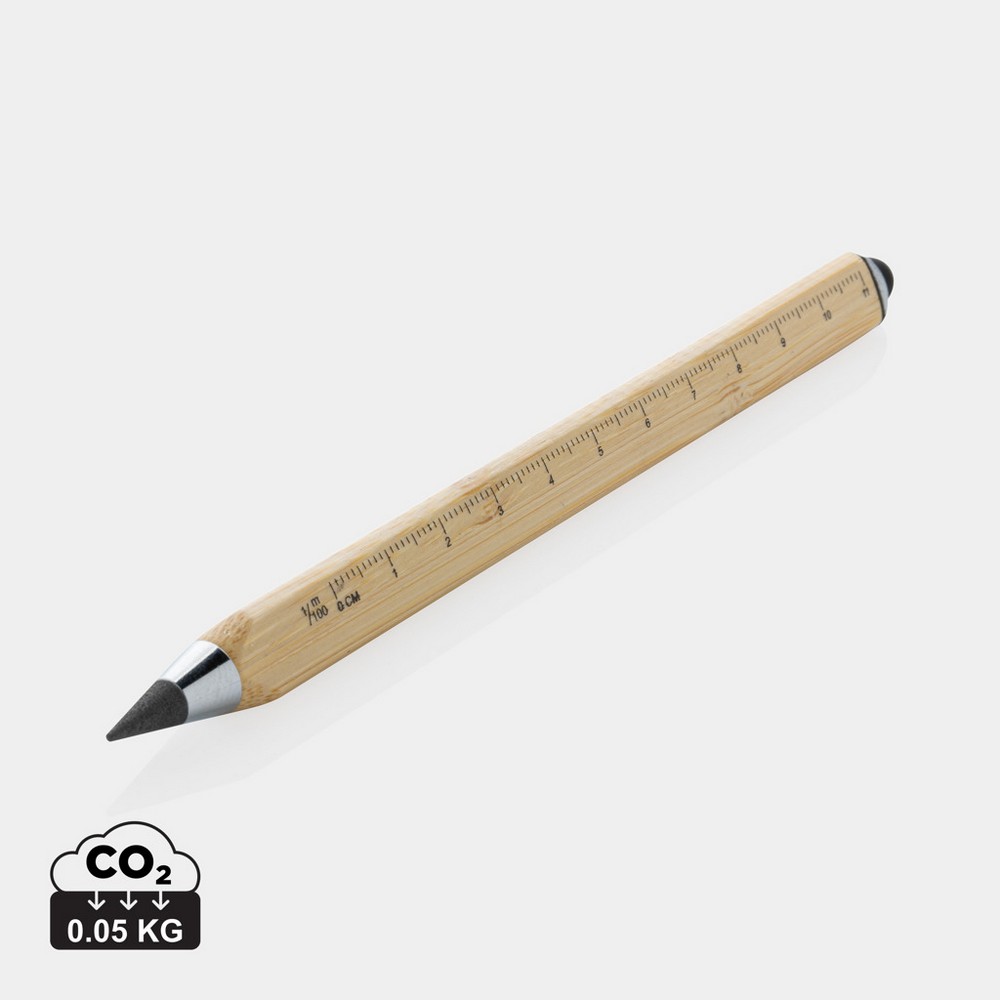 Ołówek Infinity Eon, touch pen z własnym nadrukiem, kolor brązowy