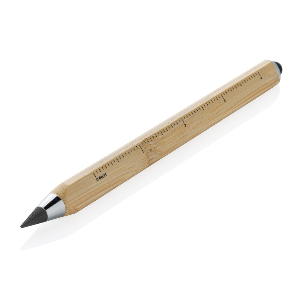 Ołówek Infinity Eon, touch pen z własnym nadrukiem, kolor brązowy