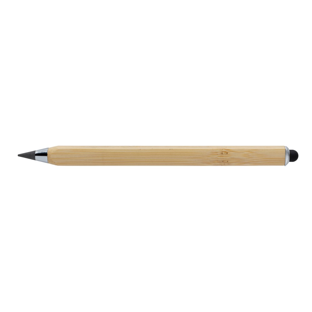 Ołówek Infinity Eon, touch pen z własnym nadrukiem, kolor brązowy