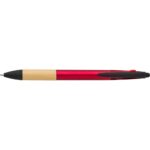 czerwony Długopis, wielokolorowy wkład, touch pen