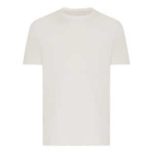 Koszulka z bawełny z recyklingu Iqoniq Brett z własnym nadrukiem, kolor biały