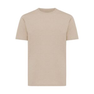 Lekka koszulka Iqoniq Sierra, bawełna z recyklingu z własnym nadrukiem, kolor brązowy