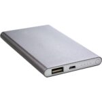 grafitowy Power bank 4000 mAh