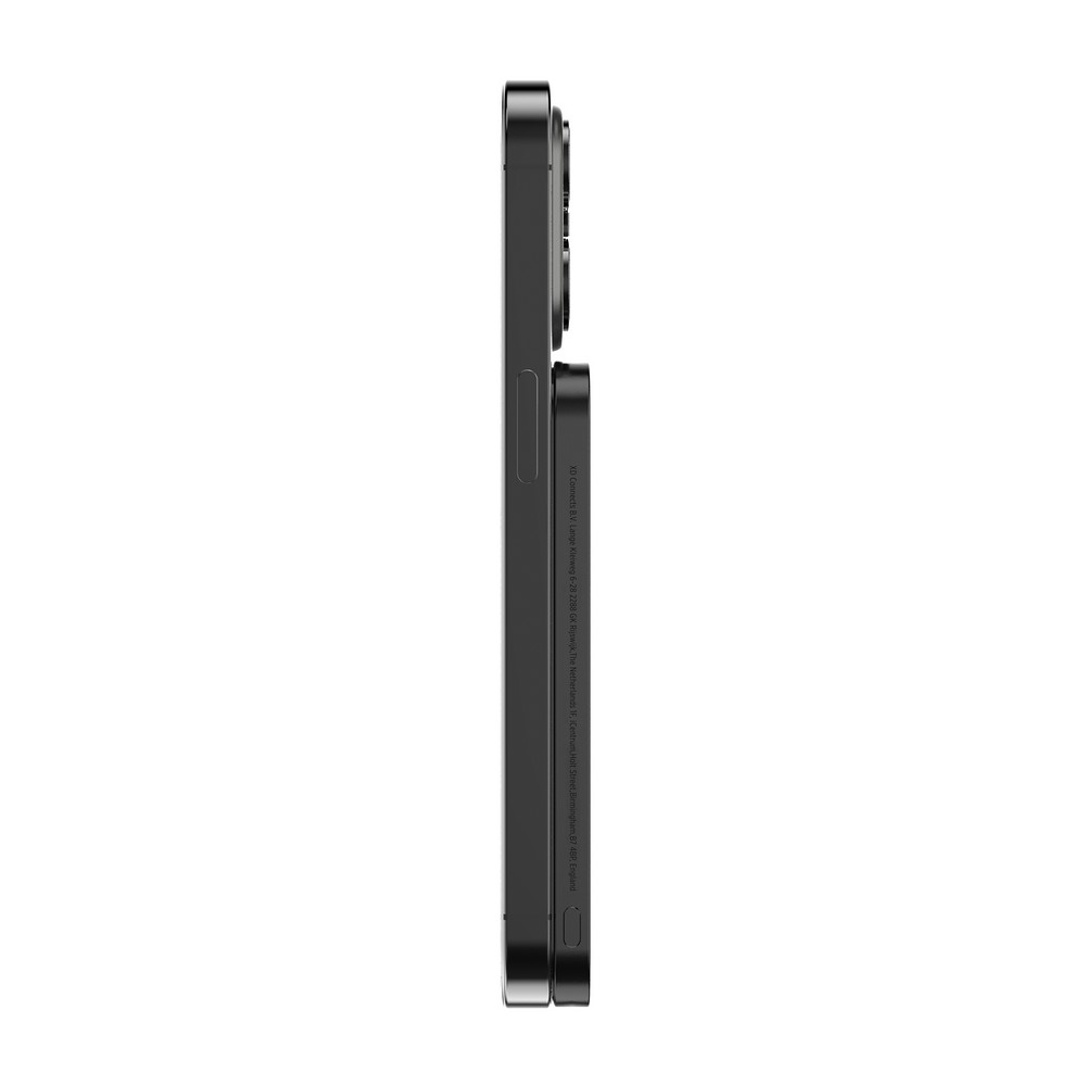 Power bank 3000 mAh Urban Vitamin Burbank, RABS z własnym nadrukiem, kolor czarny