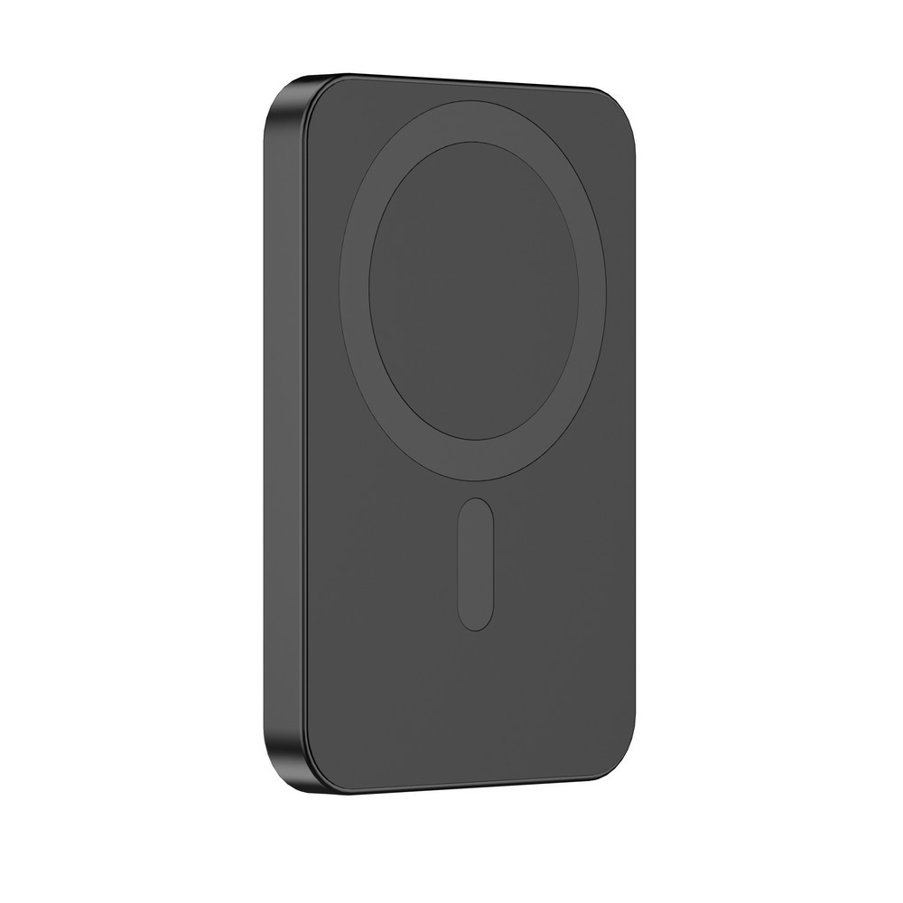 Power bank 5000 mAh Urban Vitamin Richmond, RABS z własnym nadrukiem, kolor czarny