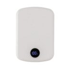biały Magnetyczny bezprzewodowy power bank 5000 mAh MagBoost