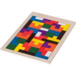 brązowy Puzzle