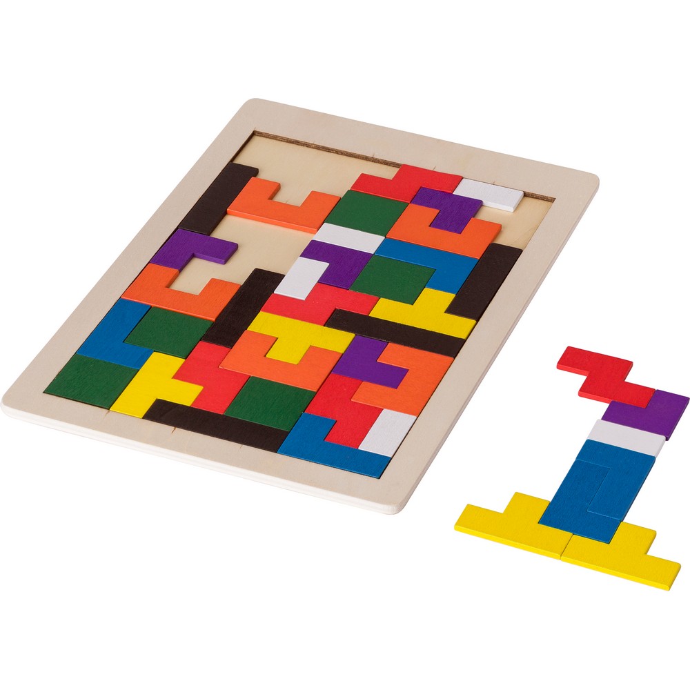 Puzzle z własnym nadrukiem, kolor brązowy