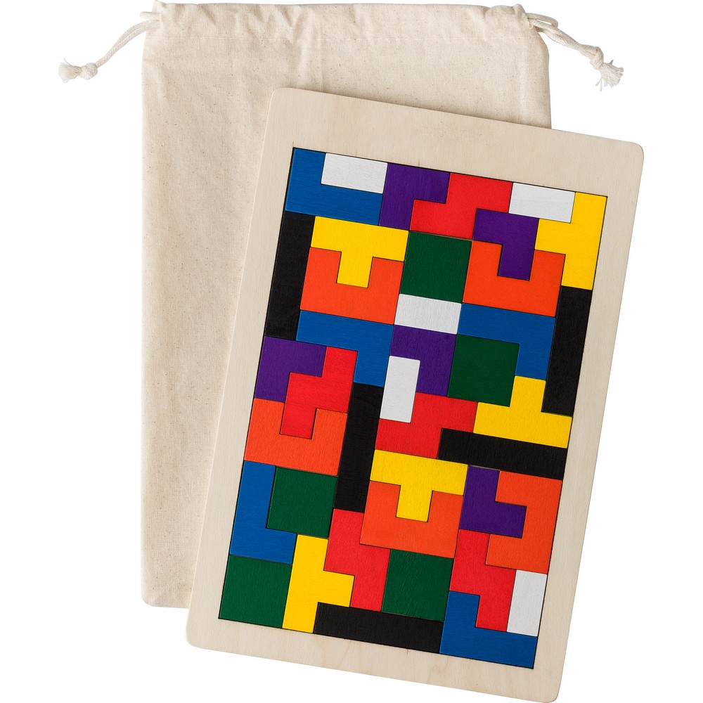 Puzzle z własnym nadrukiem, kolor brązowy