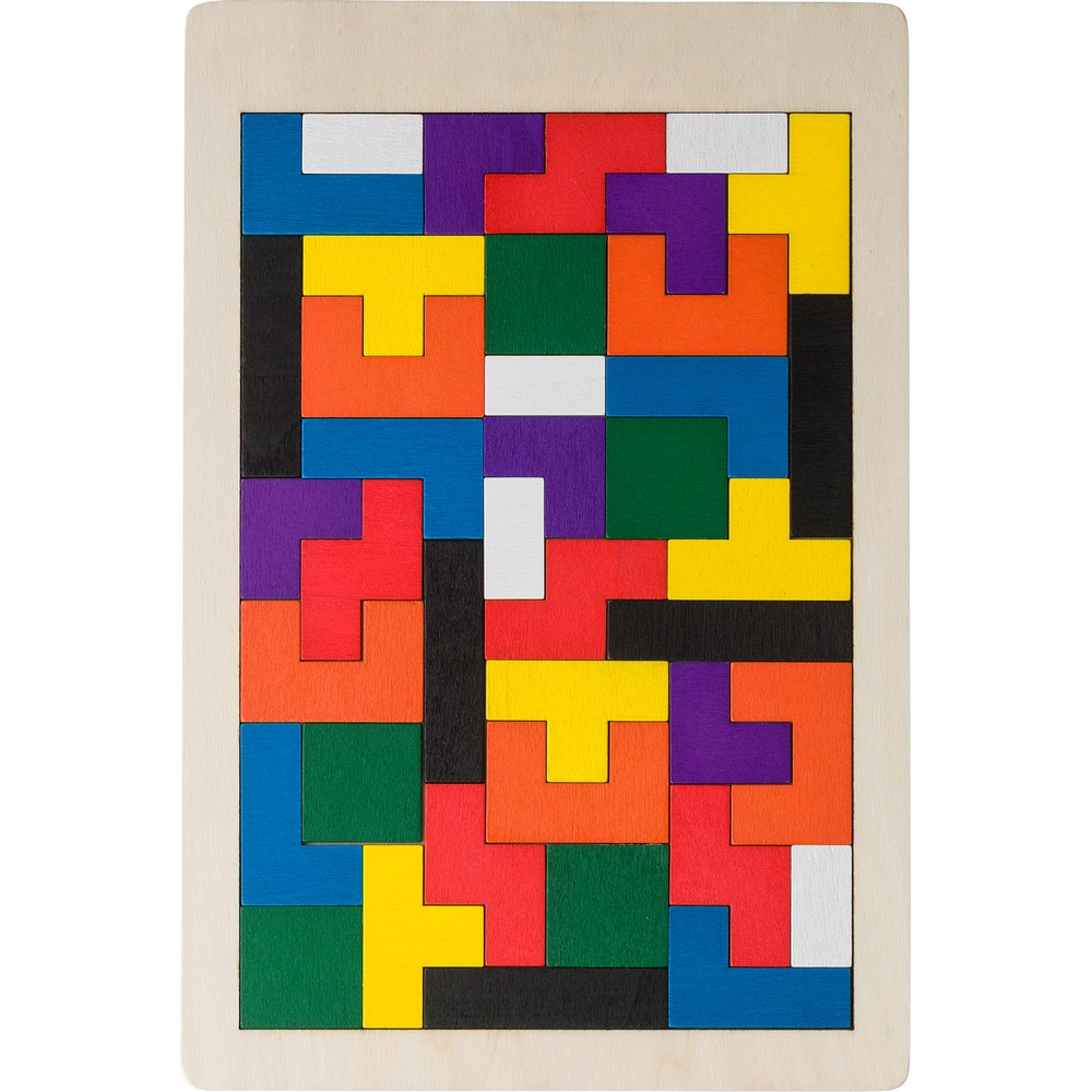 Puzzle z własnym nadrukiem, kolor brązowy