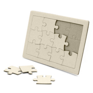 Puzzle | Caelan z własnym nadrukiem, kolor neutralny