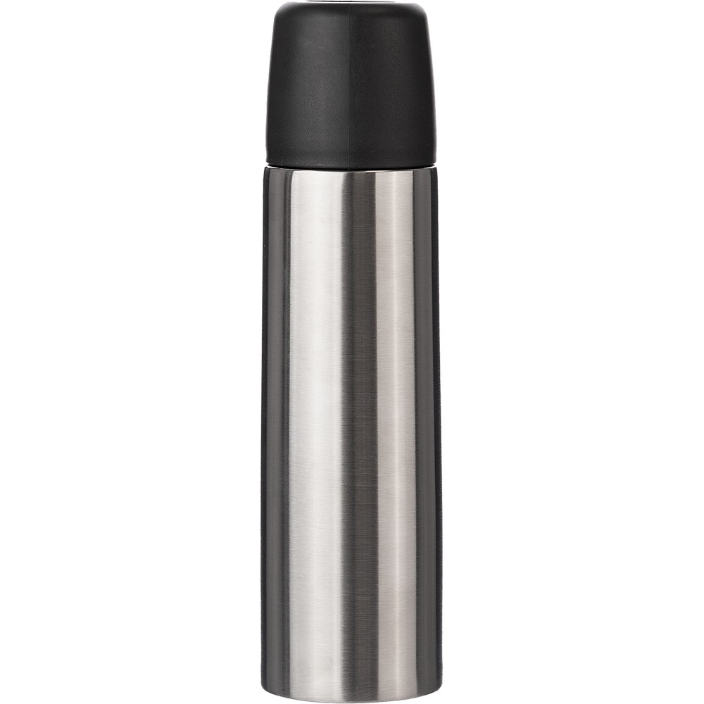 Termos 500 ml z własnym nadrukiem, kolor srebrny