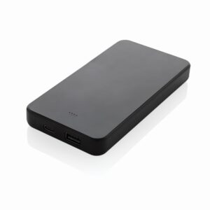 Power Bank 10000 mAh Boostcore z własnym nadrukiem, kolor czarny