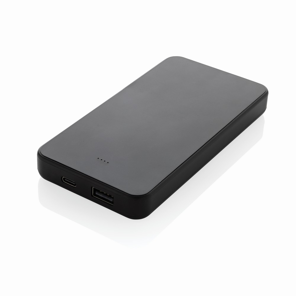Power Bank 10000 mAh Boostcore z własnym nadrukiem, kolor czarny