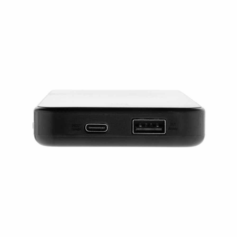 Power Bank 10000 mAh Boostcore z własnym nadrukiem, kolor czarny