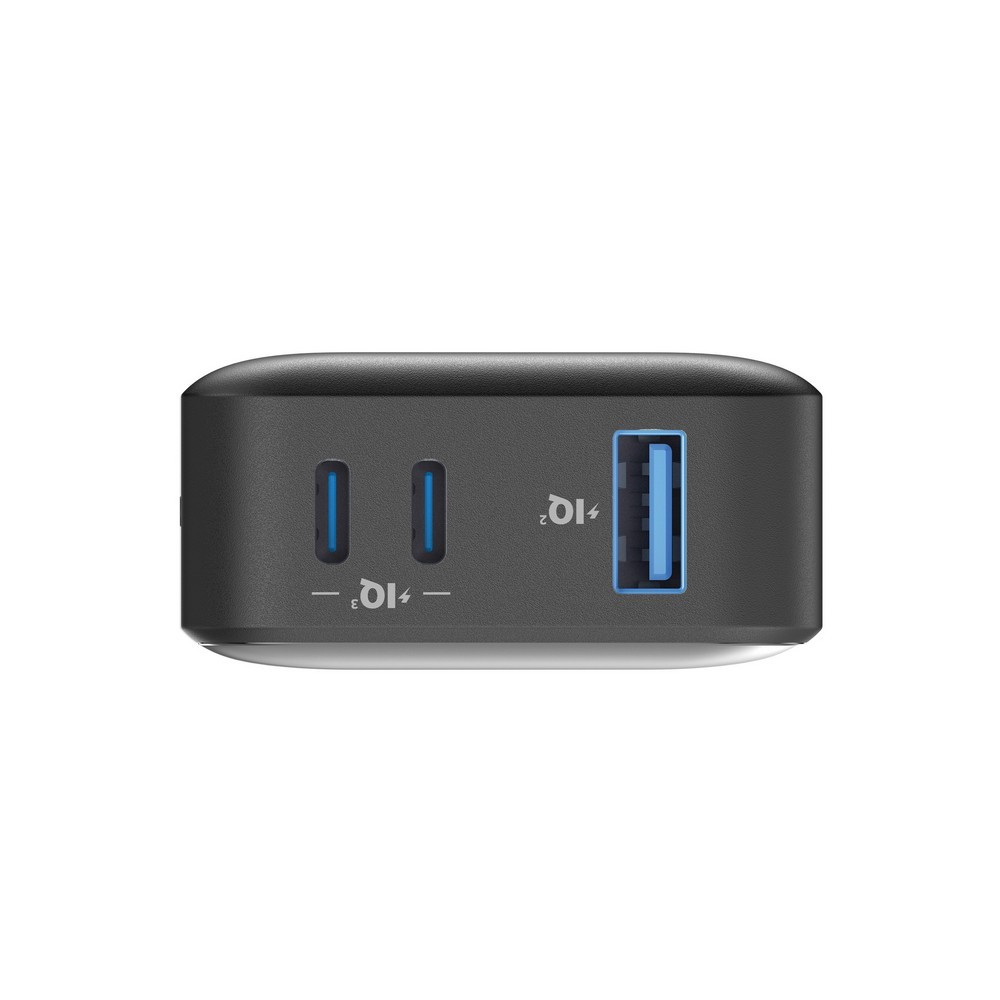 Power bank 10000 mAh Anker z własnym nadrukiem, kolor czarny
