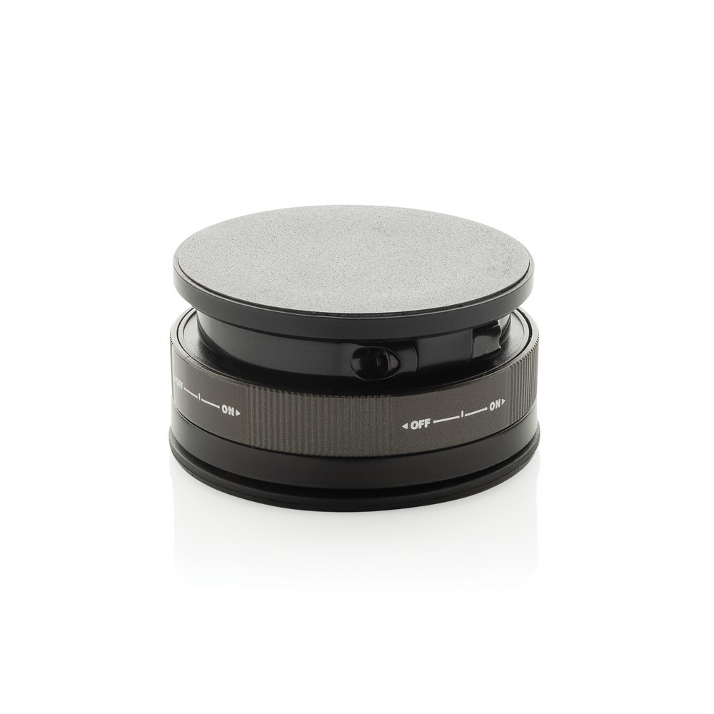 Uchwyt do telefonu Terra 360 z własnym nadrukiem, kolor black, grey