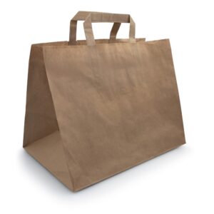 Torba papierowa | Landelina z własnym nadrukiem, kolor neutralny